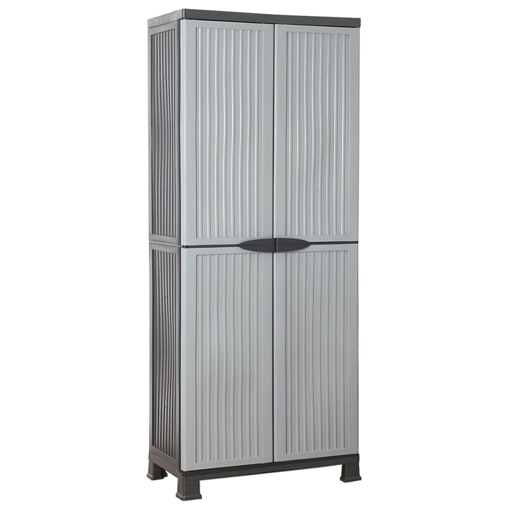 Plastskap 68x39x171,5 cm vidaXL