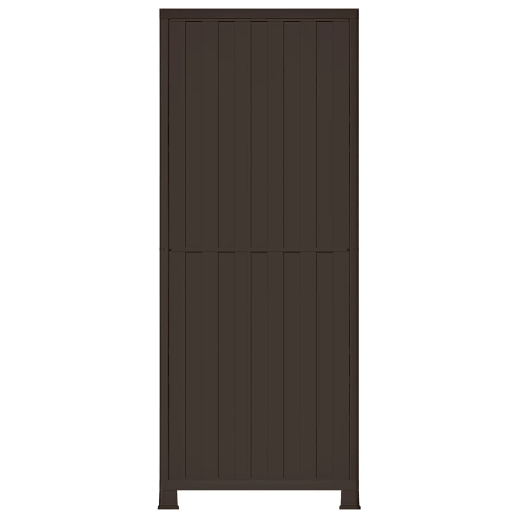 Plastskap 68x39x171,5 cm vidaXL