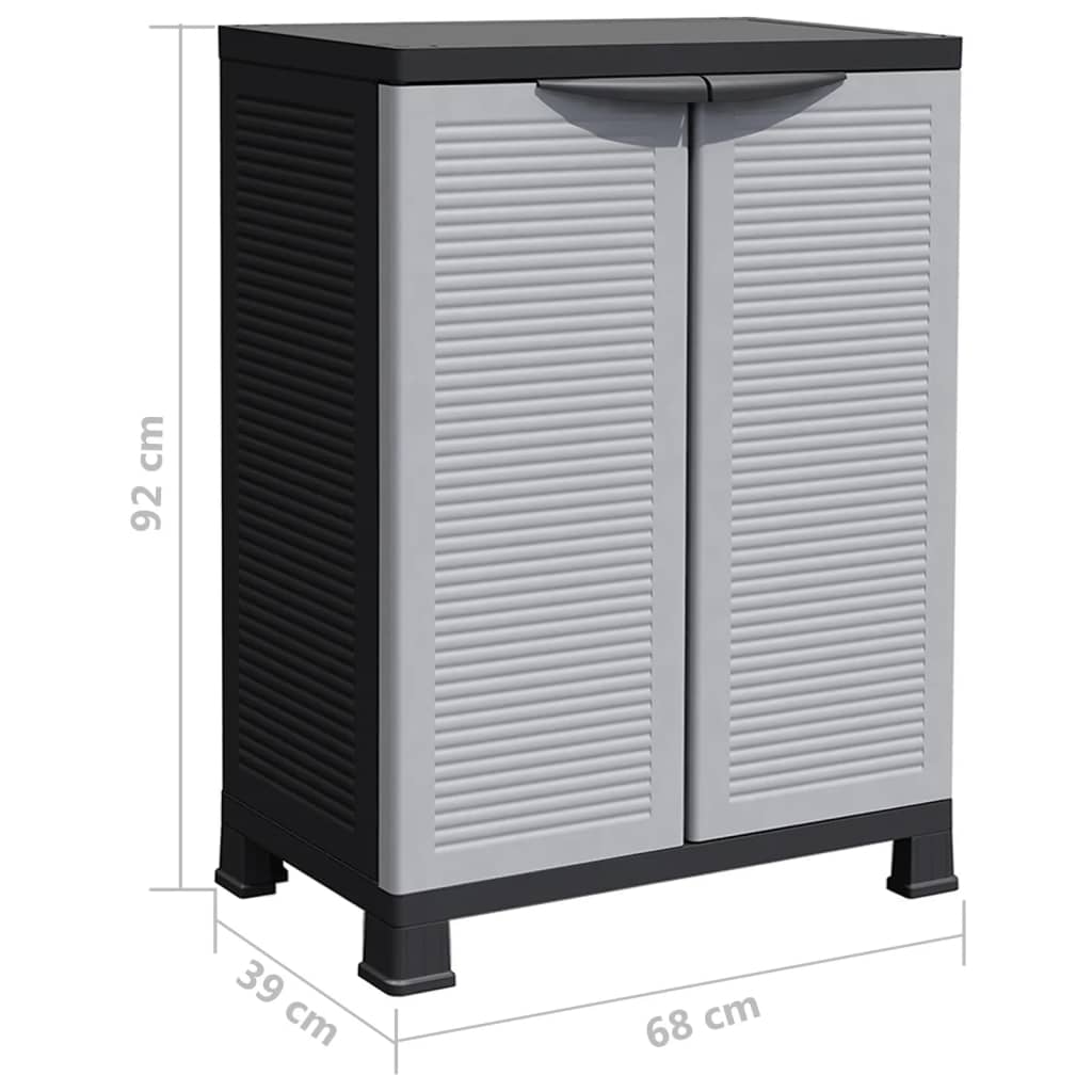Plastskap 68x39x92 cm