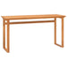 Skrivebord 120x45x75 cm heltre teak