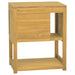 Baderomsskap 60x40x75 cm heltre teak