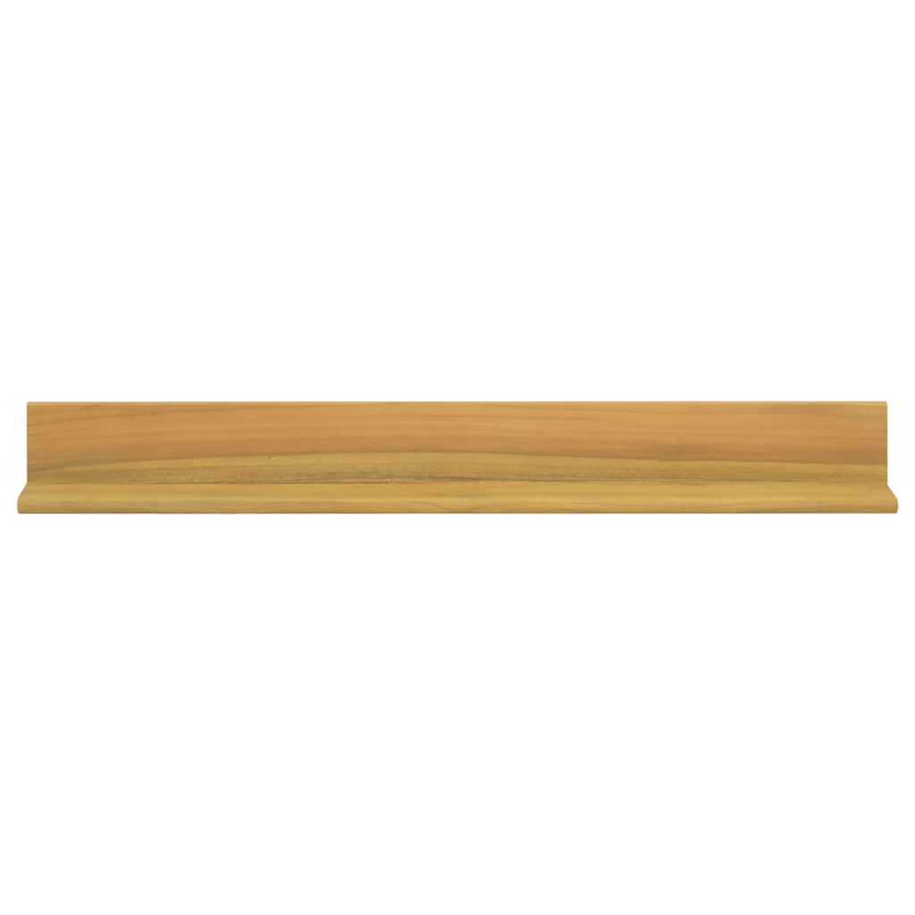Vegghyller 2 stk 90x10x10 cm heltre teak