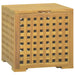 Taukasse 40x40x40 cm heltre teak