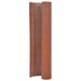 Dobbelsidet hagegjerde 90x400 cm brun