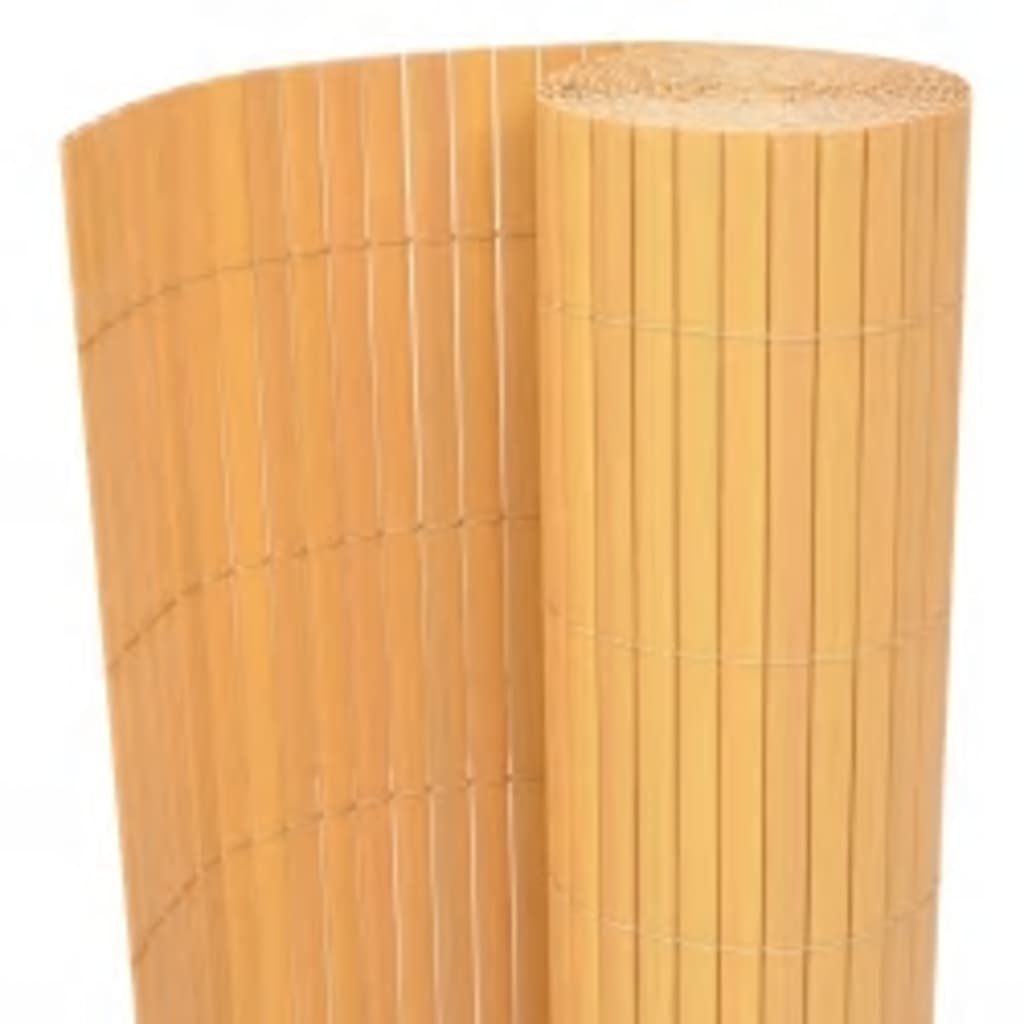 Dobbelsidet hagegjerde 110x300 cm gul