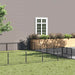 Hundegård svart 54 m² stål