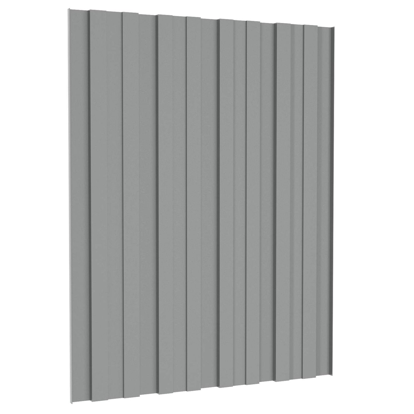 Takpanel 36 pcs Grå 60 x 45 cm Galvanisert stål
