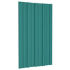 Takplater 36 stk grønn 80x45 cm galvanisert stål