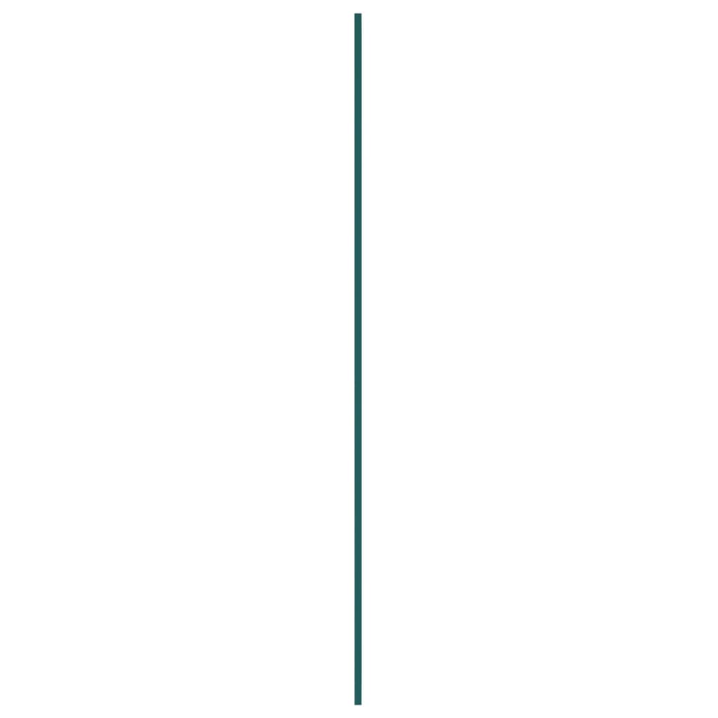 Takplater 12 stk grønn 100x45 cm galvanisert stål