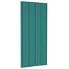 Takplater 36 stk grønn 100x45 cm galvanisert stål