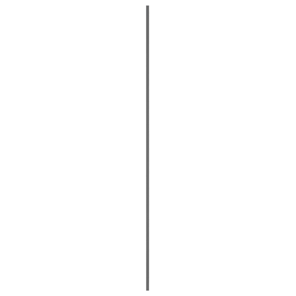 Takplater 36 stk grå 100x45 cm galvanisert stål