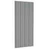 Takplater 36 stk grå 100x45 cm galvanisert stål