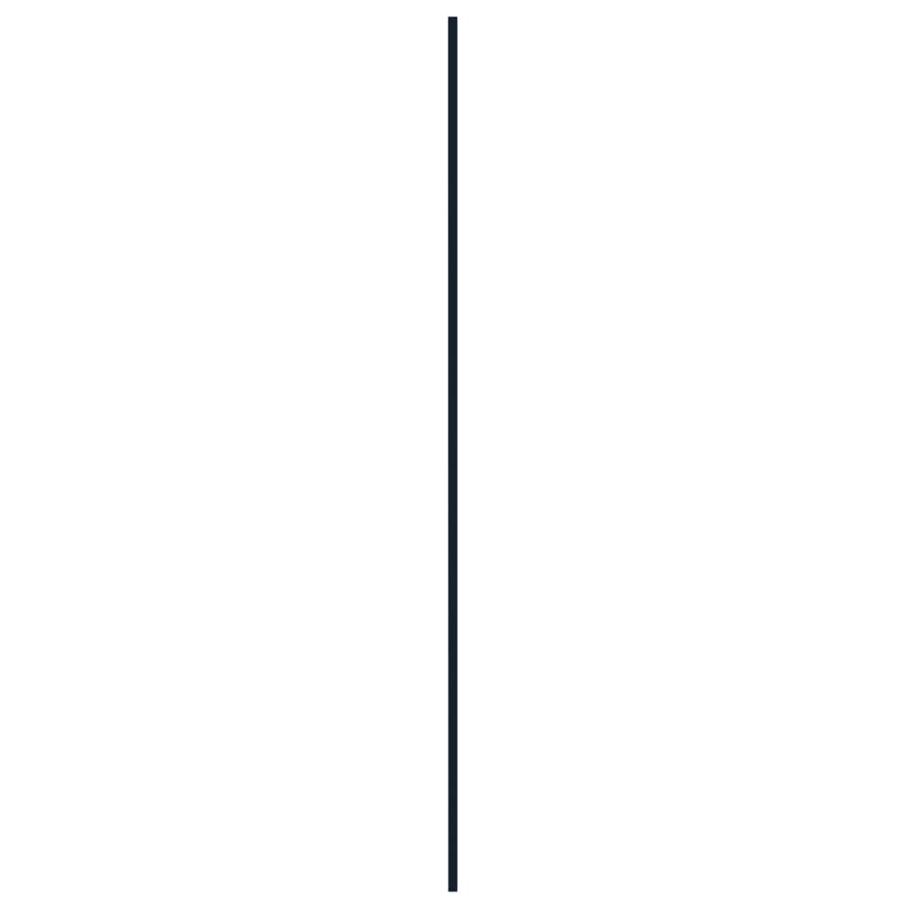 Takplater 12 stk antrasitt 100x45 cm galvanisert stål