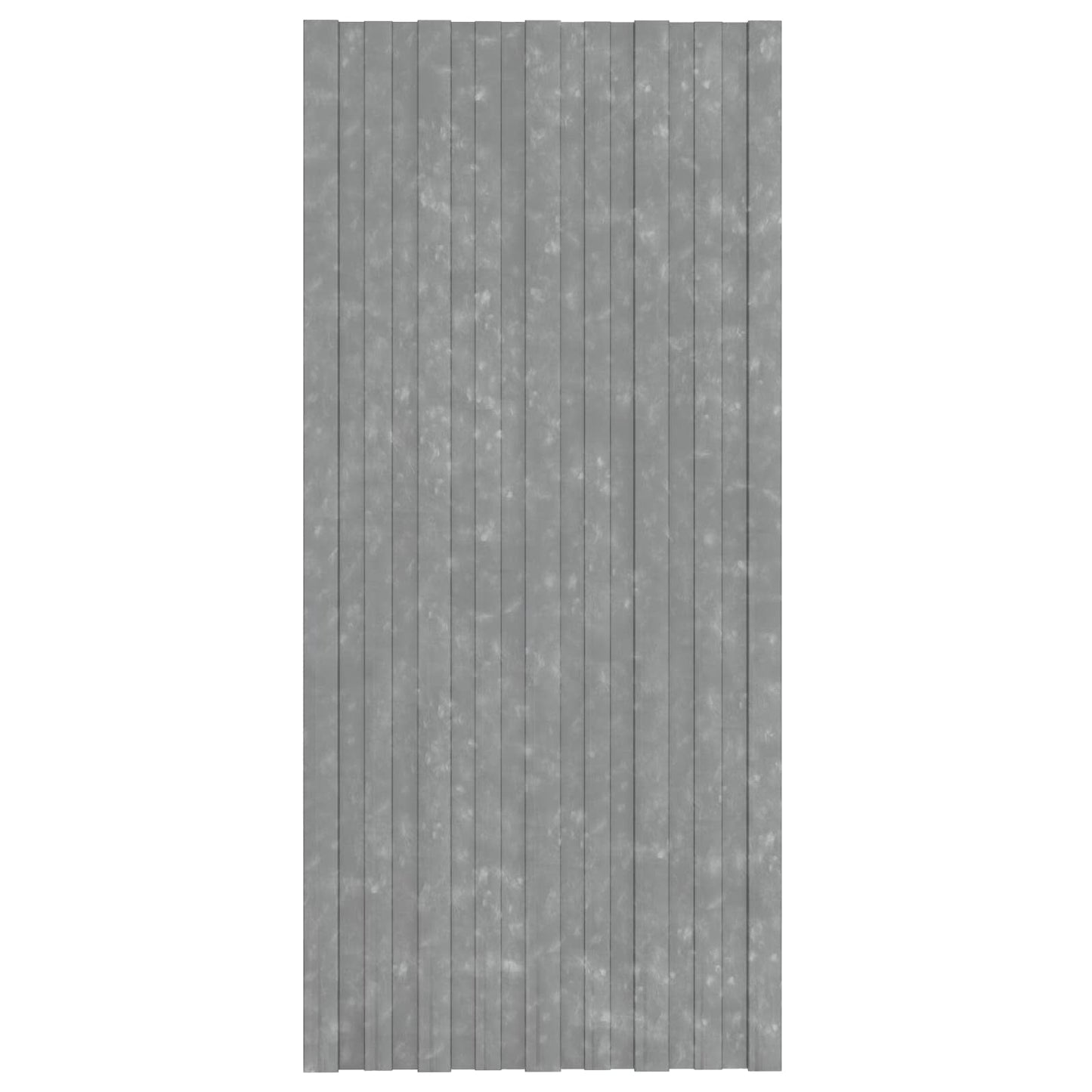 Takpanel 12 pcs Sølv 100 x 45 cm Galvanisert stål