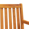 Hagebenk 110 cm heltre akasie
