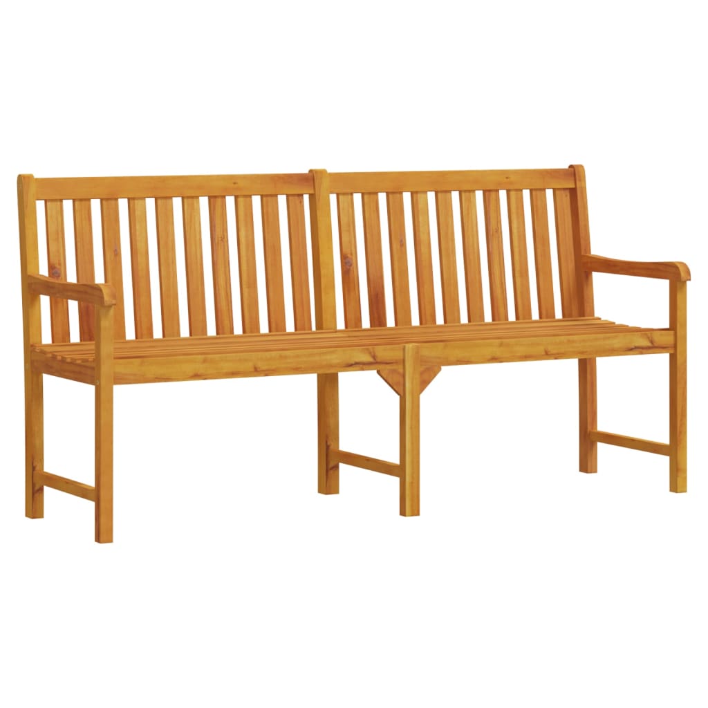 Hagebenk 180 cm heltre akasie vidaXL