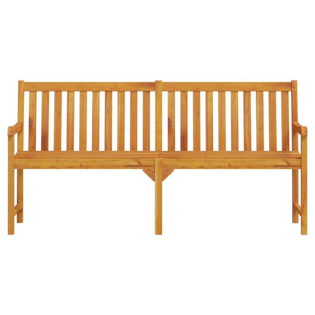 Hagebenk 180 cm heltre akasie vidaXL