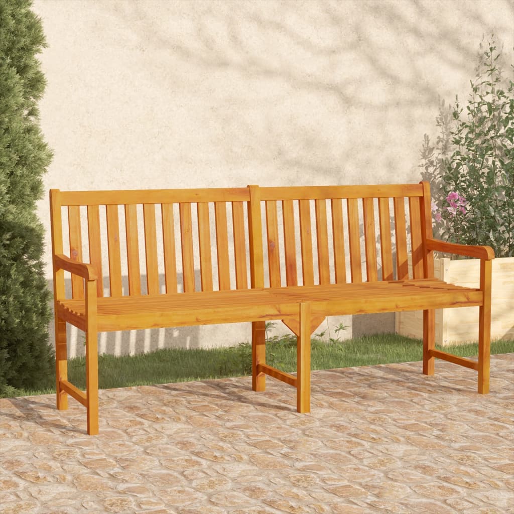 Hagebenk 180 cm heltre akasie vidaXL