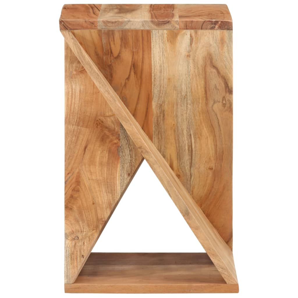 Sidebord 35x35x55 cm gjenvunnet akasie vidaXL
