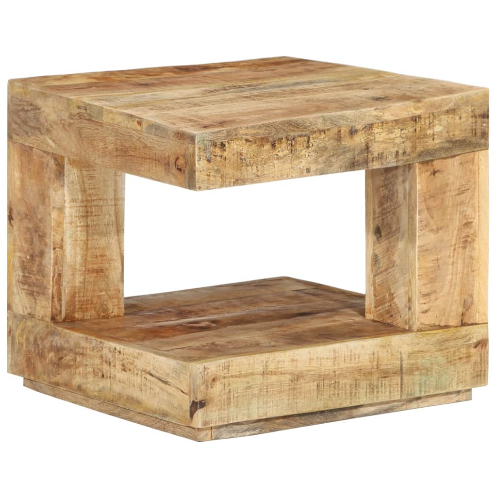 Salongbord 45x45x40 cm heltre mango vidaXL