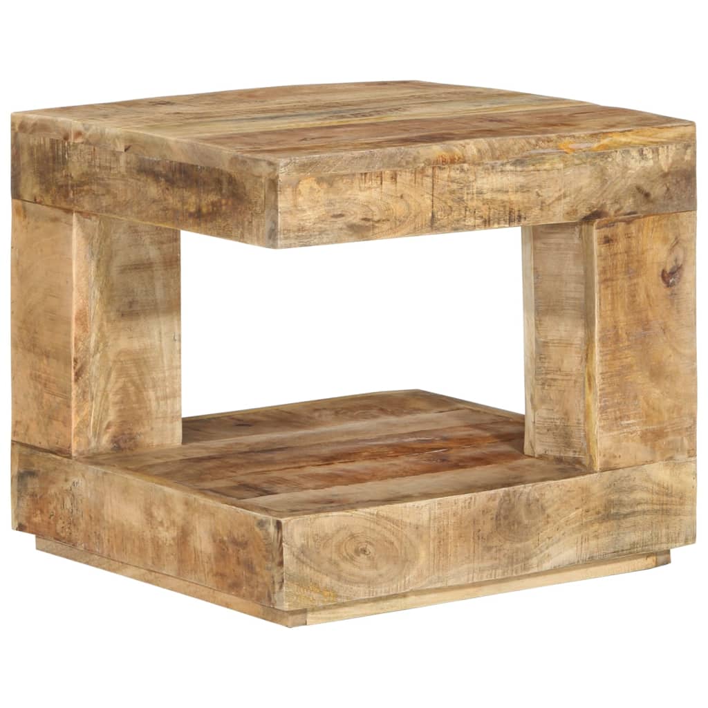 Salongbord 45x45x40 cm heltre mango vidaXL
