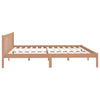 Sengeramme honningbrun heltre furu 200x200 cm