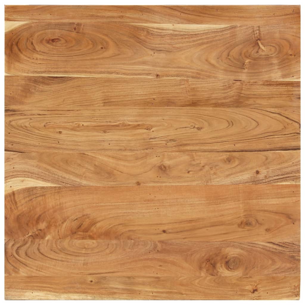 Salongbord 80x80x40 cm heltre akasie