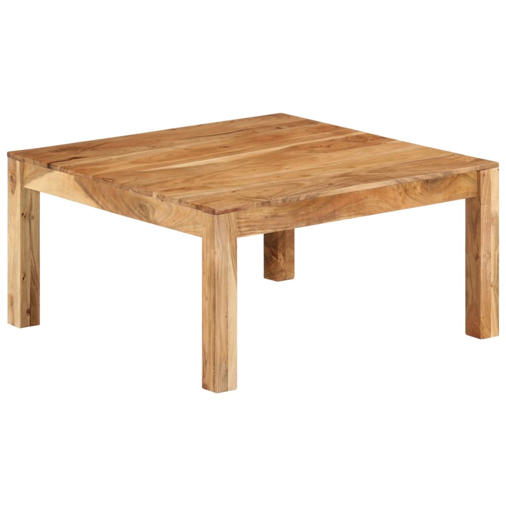 Salongbord 80x80x40 cm heltre akasie