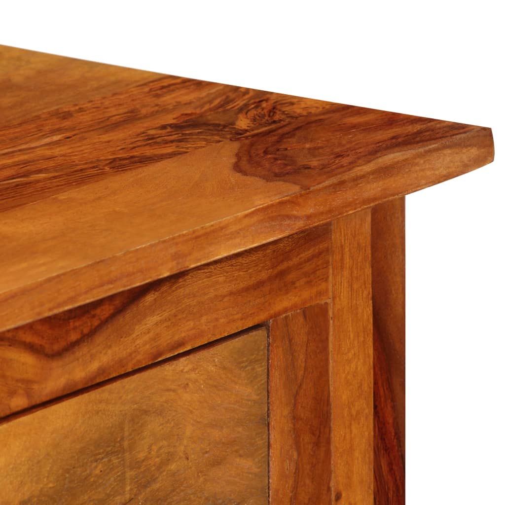 Skjenk med 3 skuffer 110x30x80 cm heltre akasie