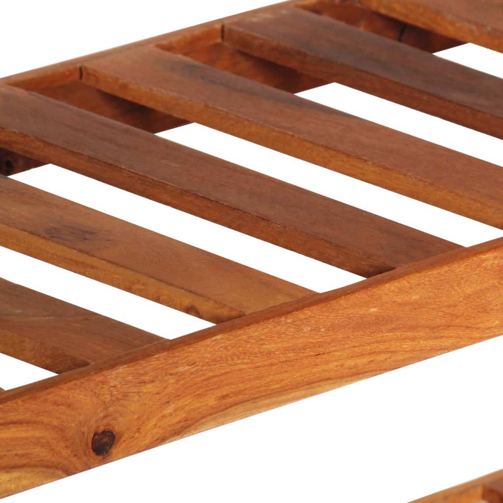 Skjenk med 3 skuffer 110x30x80 cm heltre akasie