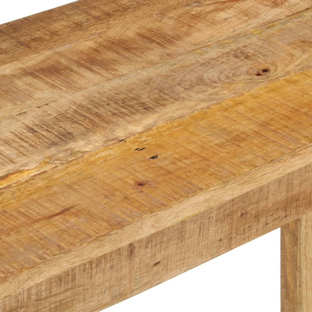 Konsollbord 110x35x76 cm grovt mangotre