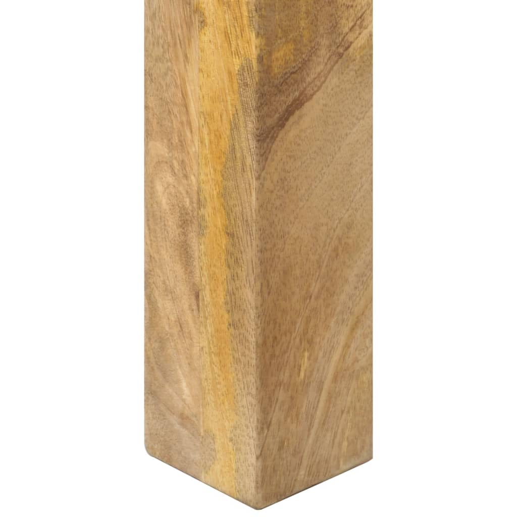 Konsollbord 110x35x76 cm grovt mangotre