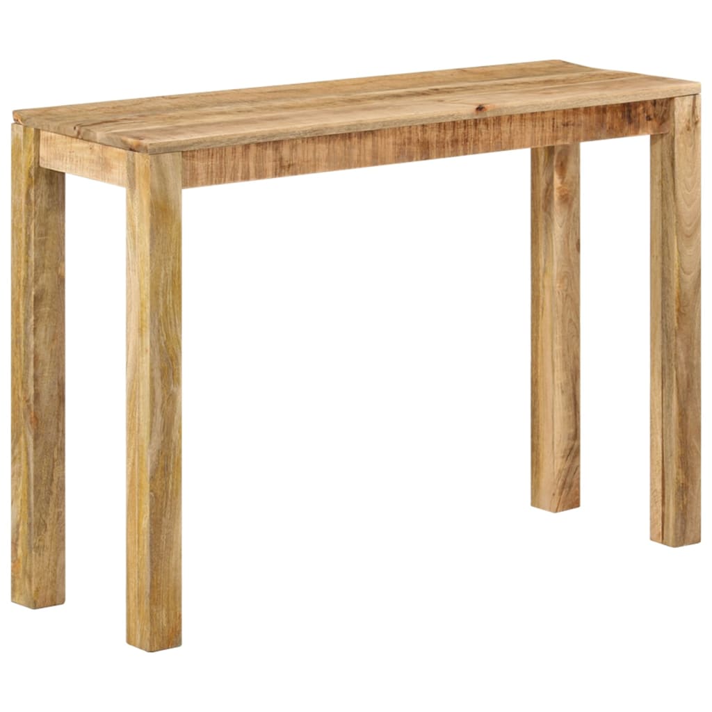 Konsollbord 110x35x76 cm grovt mangotre