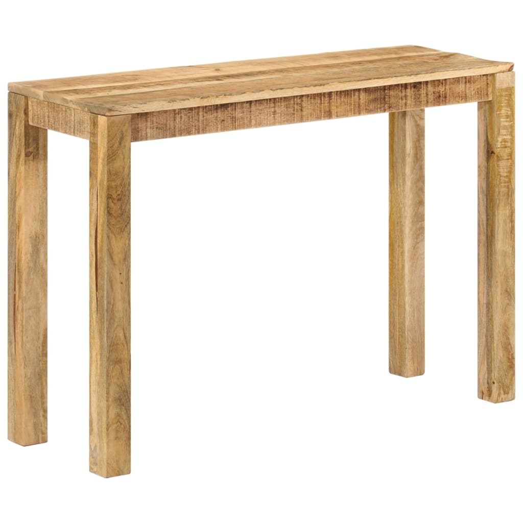 Konsollbord 110x35x76 cm grovt mangotre