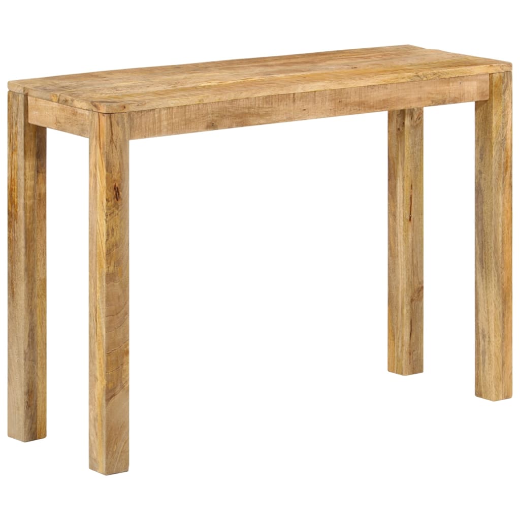 Konsollbord 110x35x76 cm grovt mangotre
