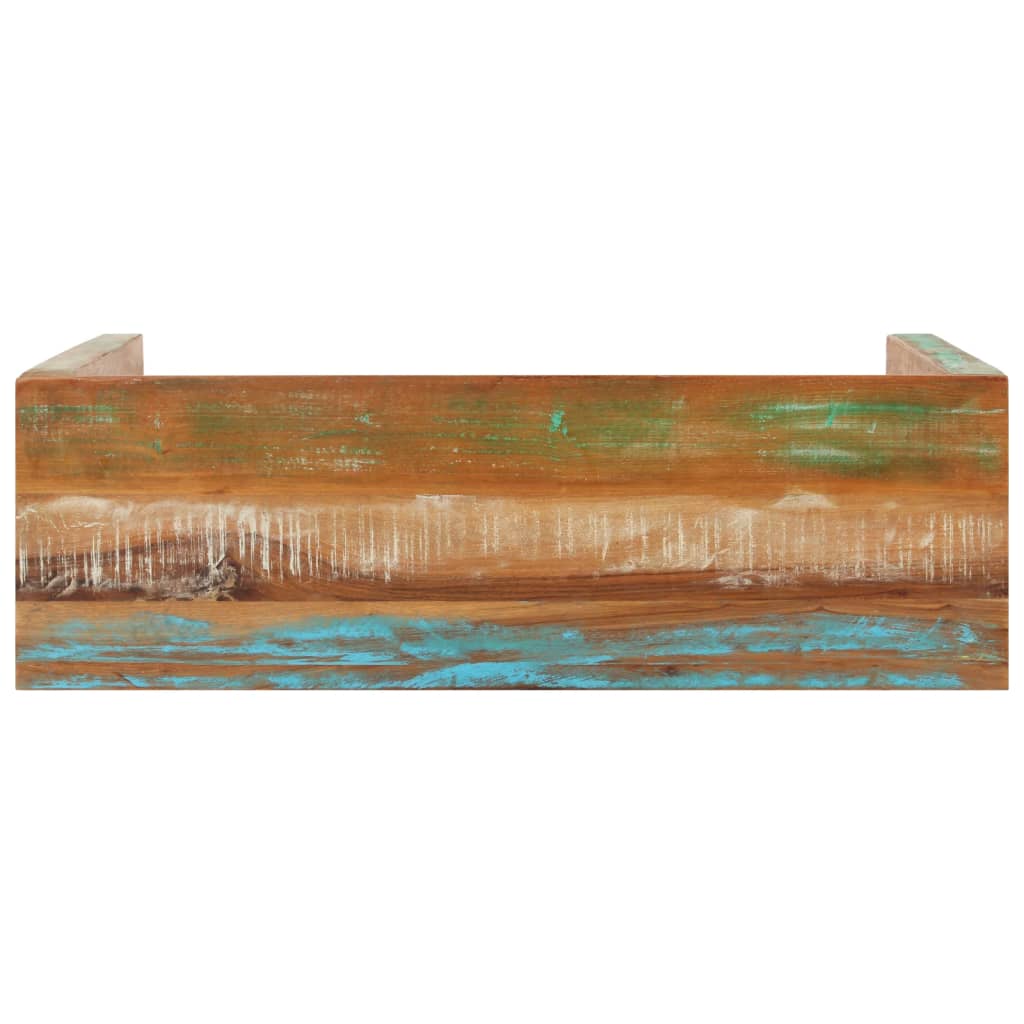 Konsollbord 110x35x76 cm gjenvunnet heltre