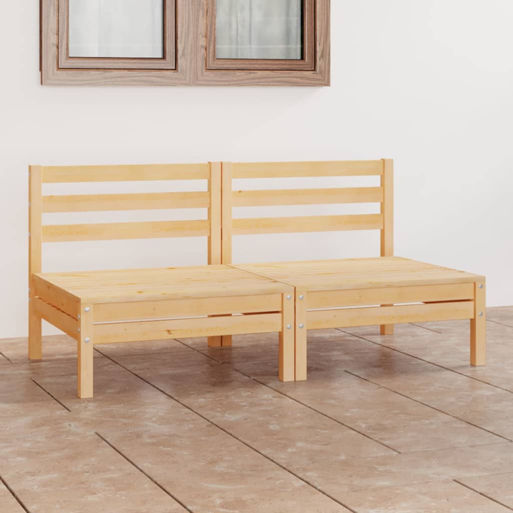 2-seters hagesofa heltre furu