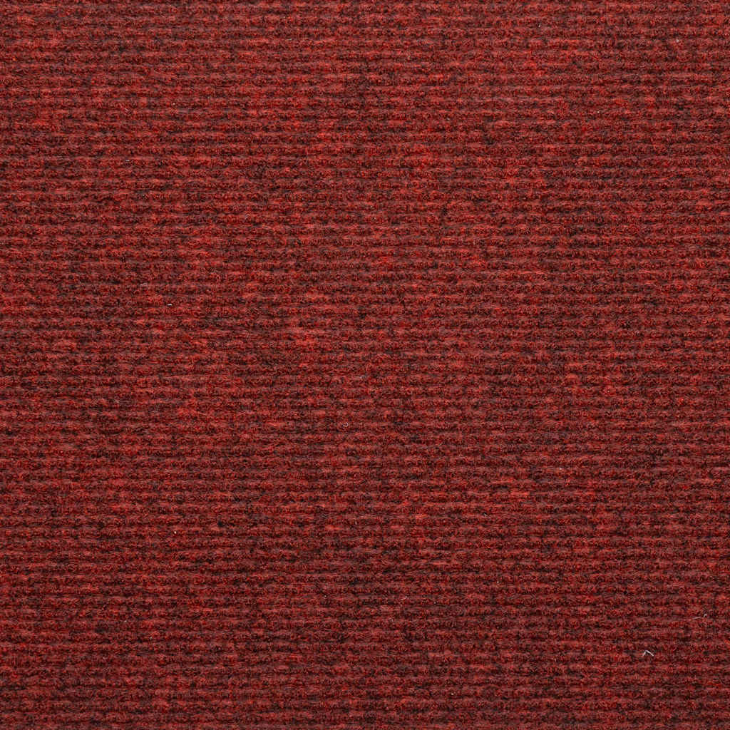 Selvklebende trappematter 15 stk 56x17x3 cm rød