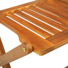 Hagespisegruppe 9 deler 220x90x75 cm heltre akasie