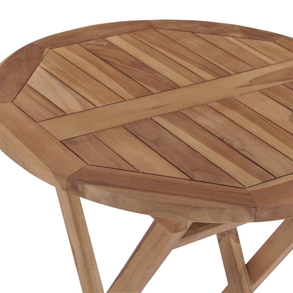 Hagespisestuesett 3 deler heltre teak