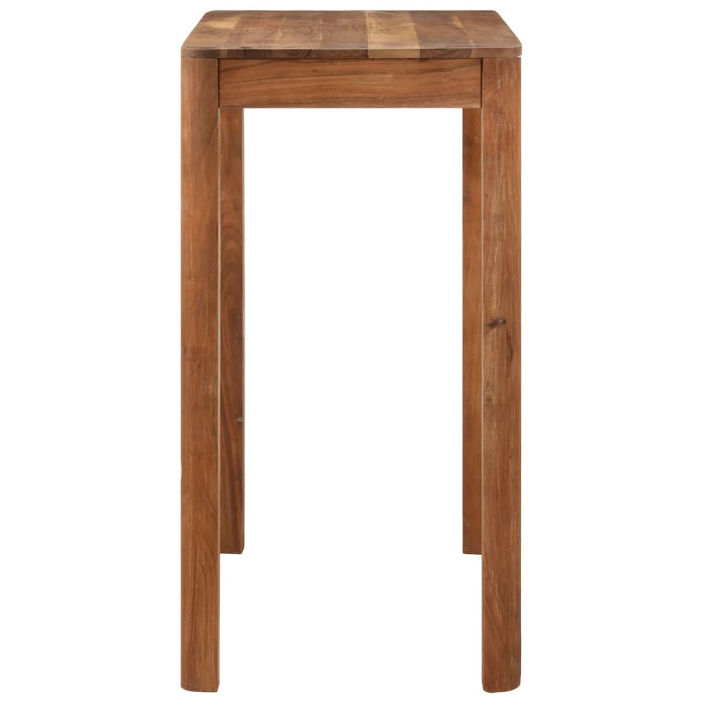 Barbord heltre akasie med honningfinish 110x55x106 cm