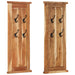 Kleshengere 2 stk heltre akasie 38x100 cm