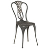 Bistrosett 3 deler støpt aluminium bronse