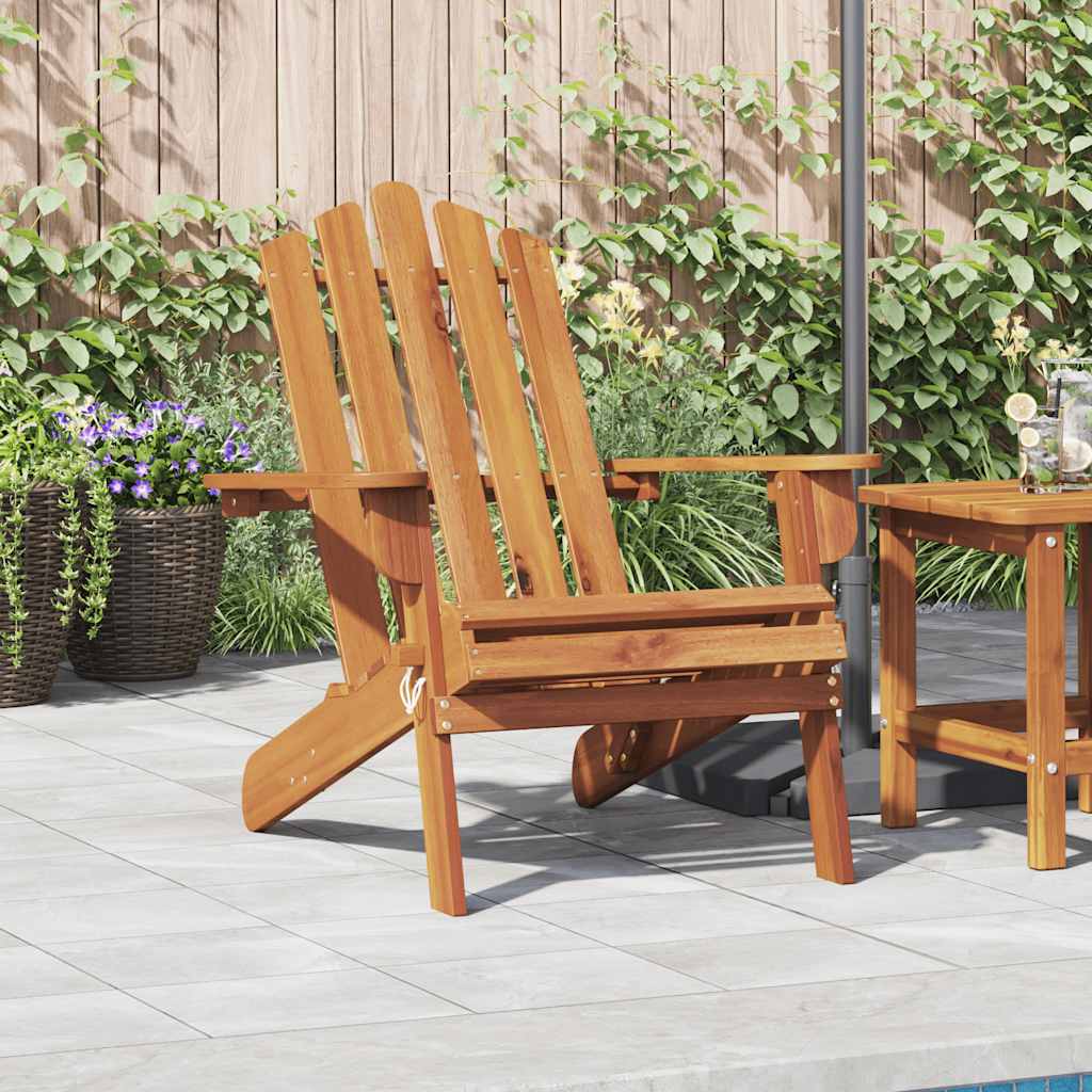 Adirondack-hagestol heltre akasie vidaXL