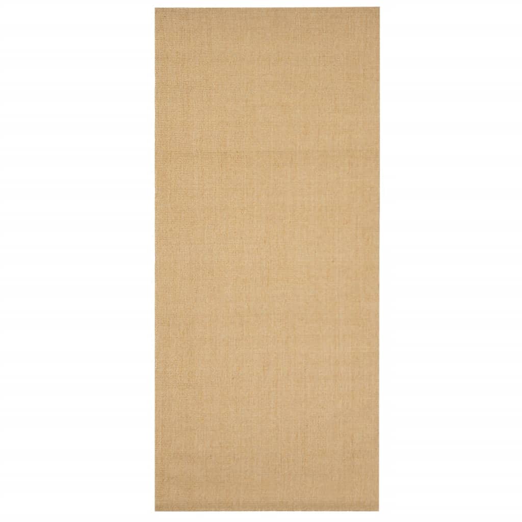 Teppe naturlig sisal 66x150 cm