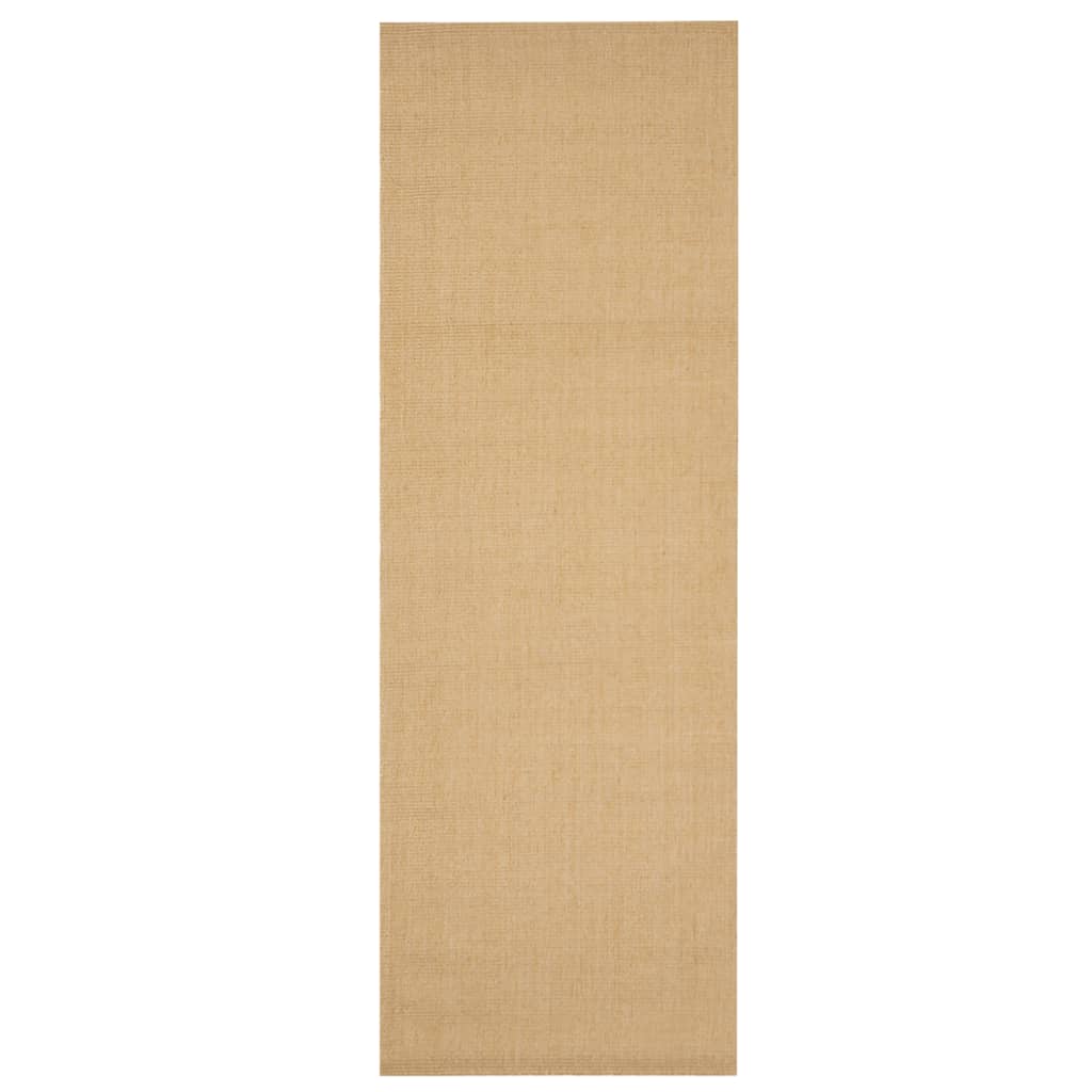 Teppe naturlig sisal 66x200 cm