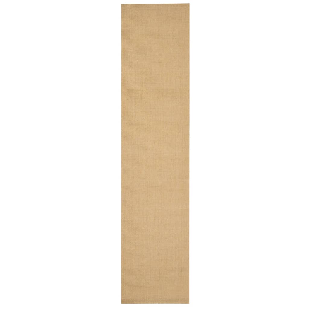 Teppe naturlig sisal 66x300 cm