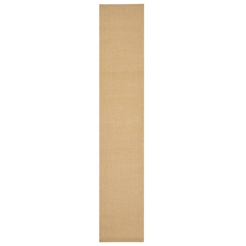 Teppe naturlig sisal 66x350 cm