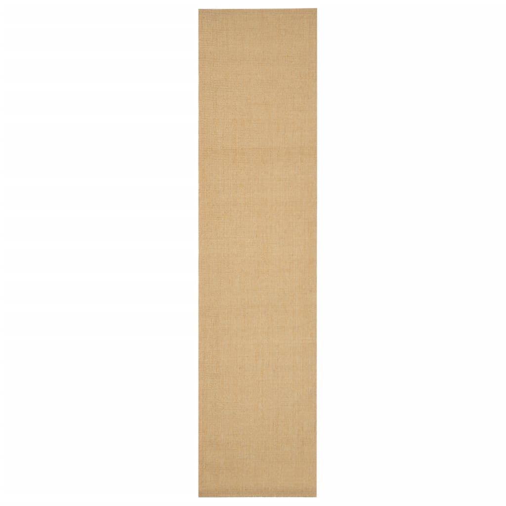 Teppe naturlig sisal 80x350 cm