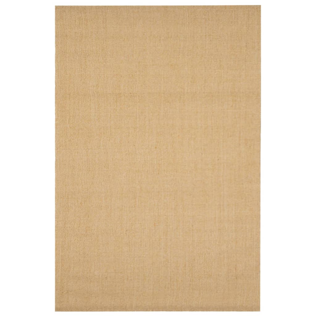 Teppe naturlig sisal 100x150 cm